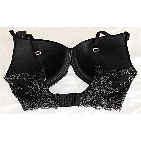 New w/Tags - Natori 36D - "DRAMA" Full Coverage Underwire Contour Bra in Black - Picture 3 of 9